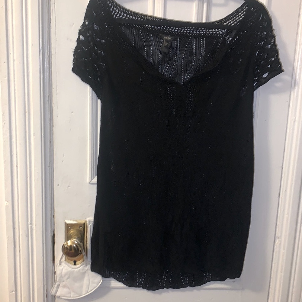 MNG Lacy long top